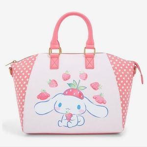 Loungefly Cinnamoroll Strawberries Satchel Bag